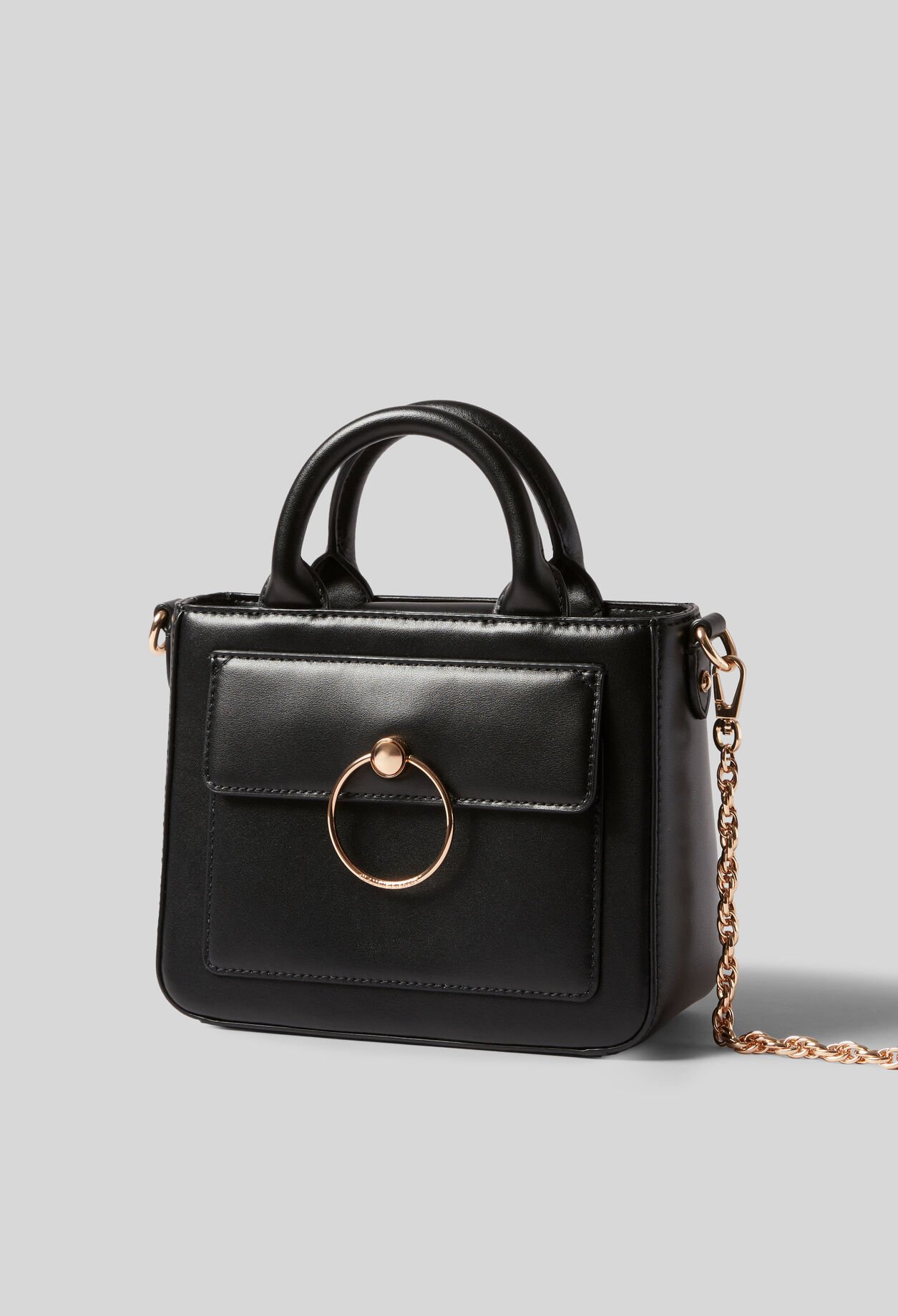 Sac Anouck cuir lisse chaîne