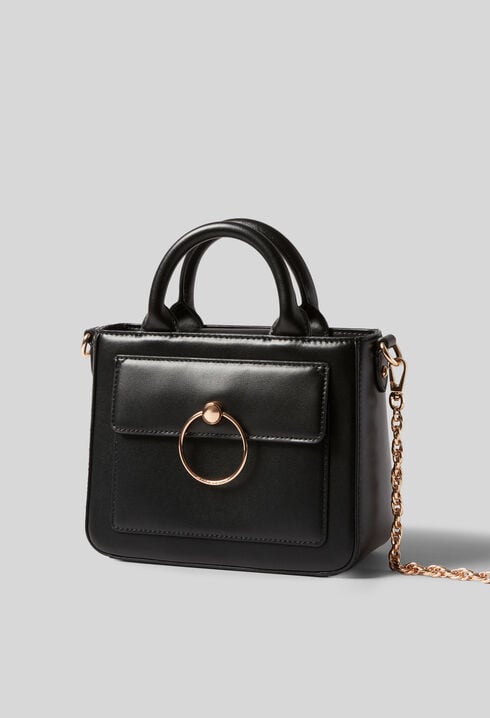 Sac Anouck cuir lisse chaîne