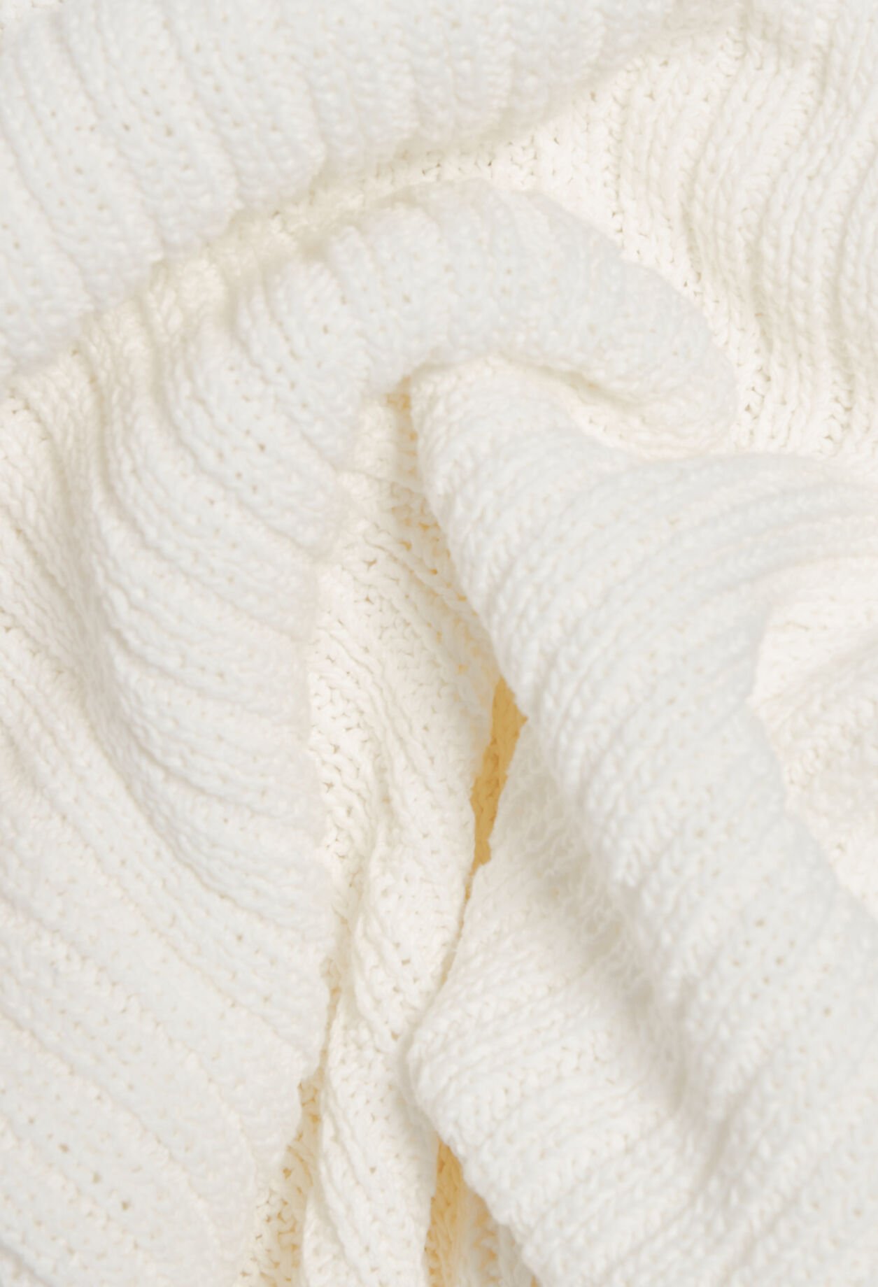 Robe longue crochet écrue