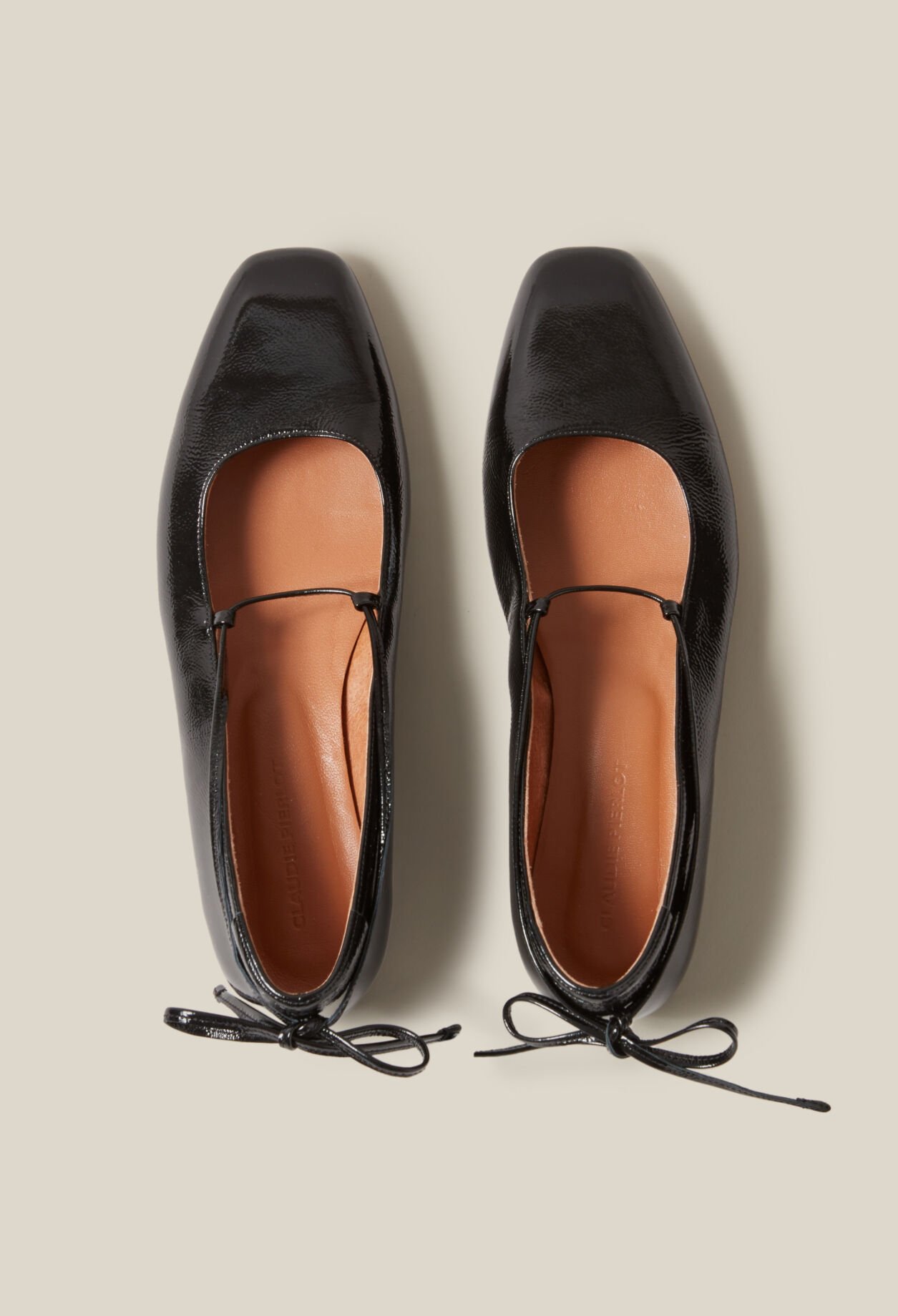 Ballerine cuir vernis
