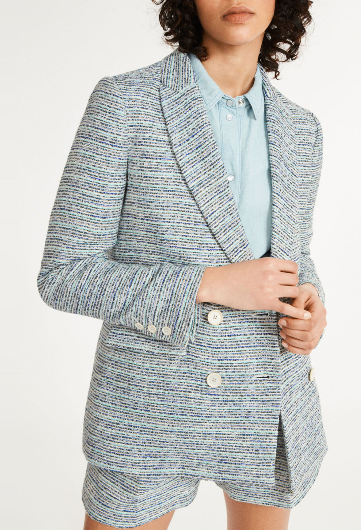 Veste à rayures