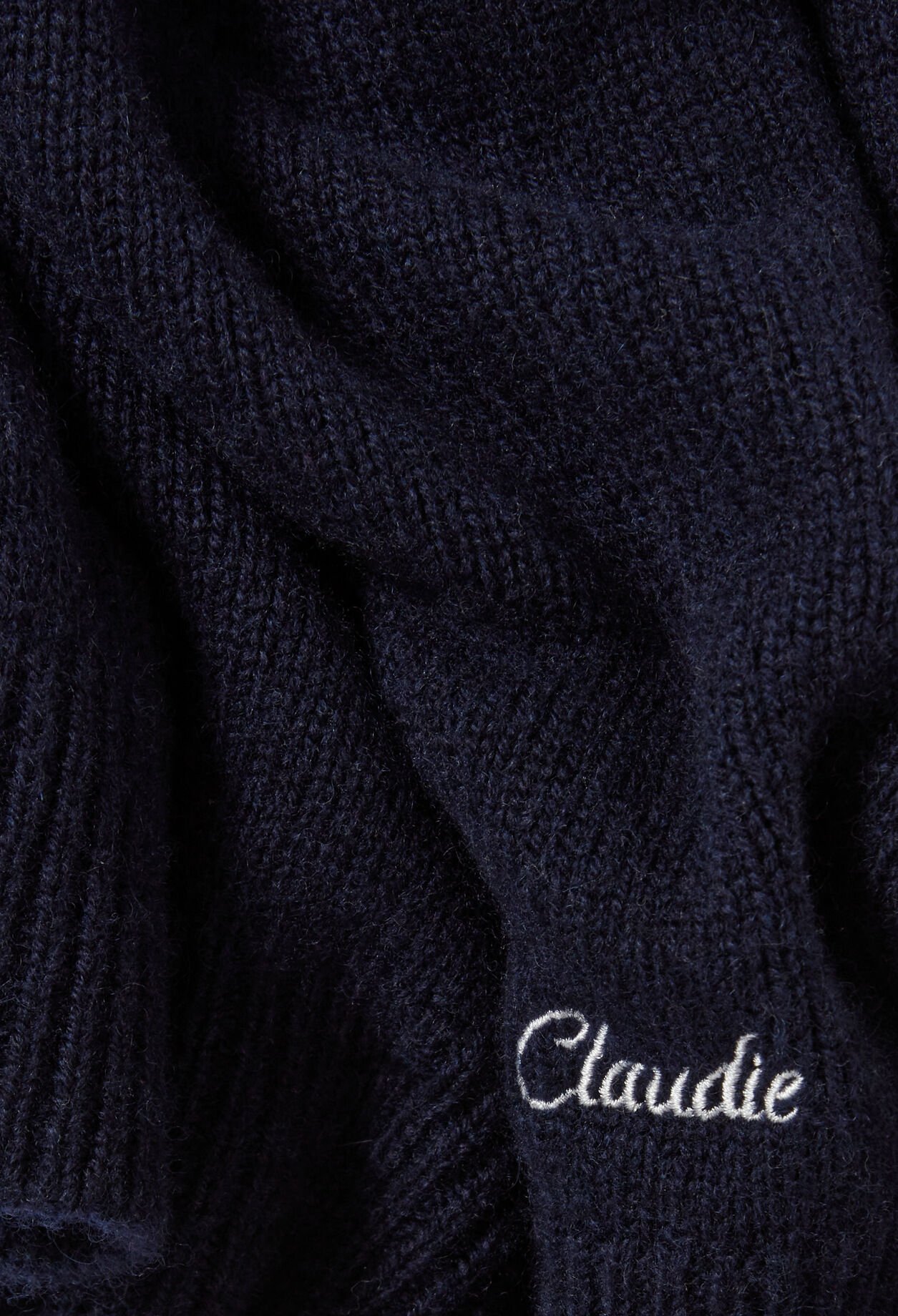 Pull col foulard