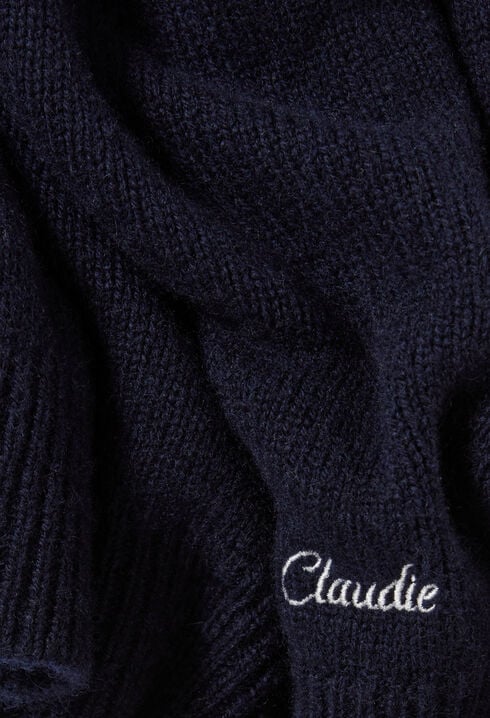 Pull col foulard
