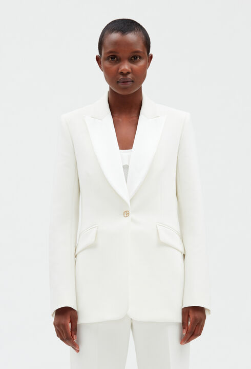 Veste tailleur blanche