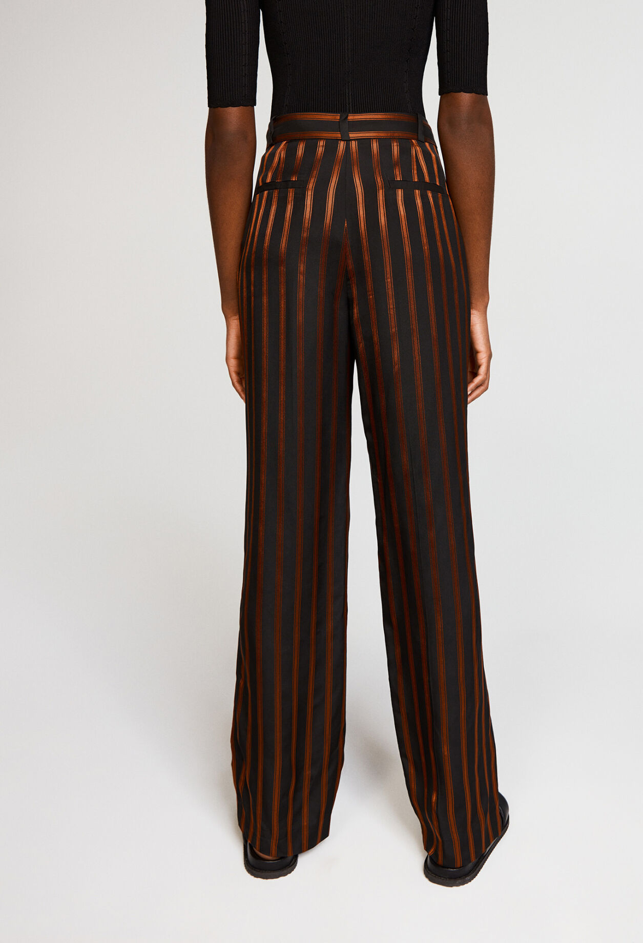 Pantalon taille haute