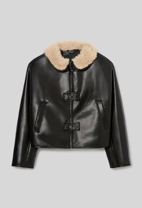 Manteau court coupe large