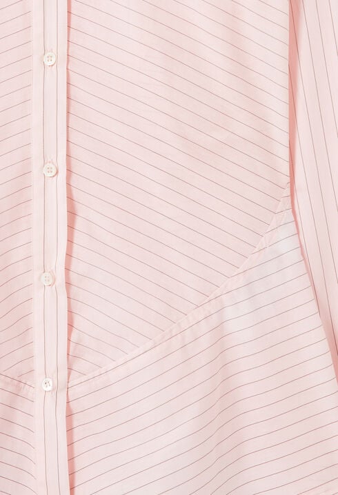 Chemise dos volant&eacute;