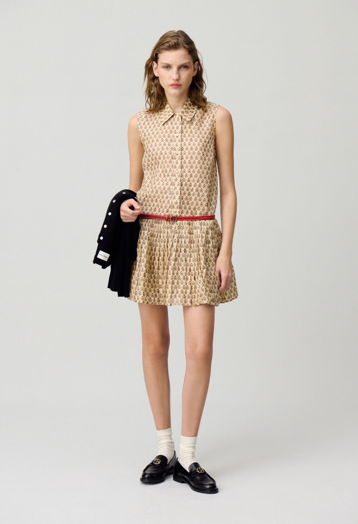 Robe courte imprimée