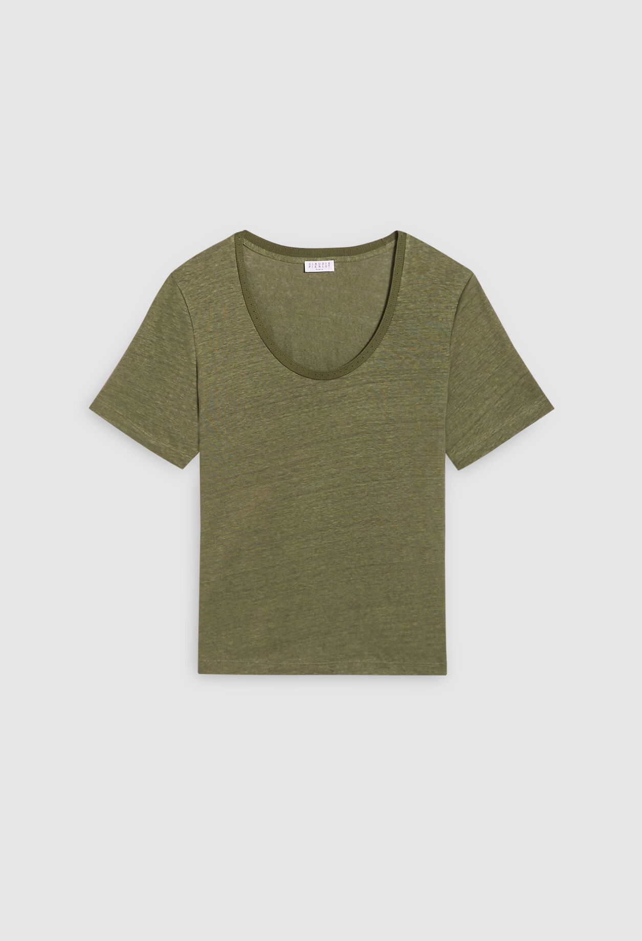 T-shirt coupe droite
