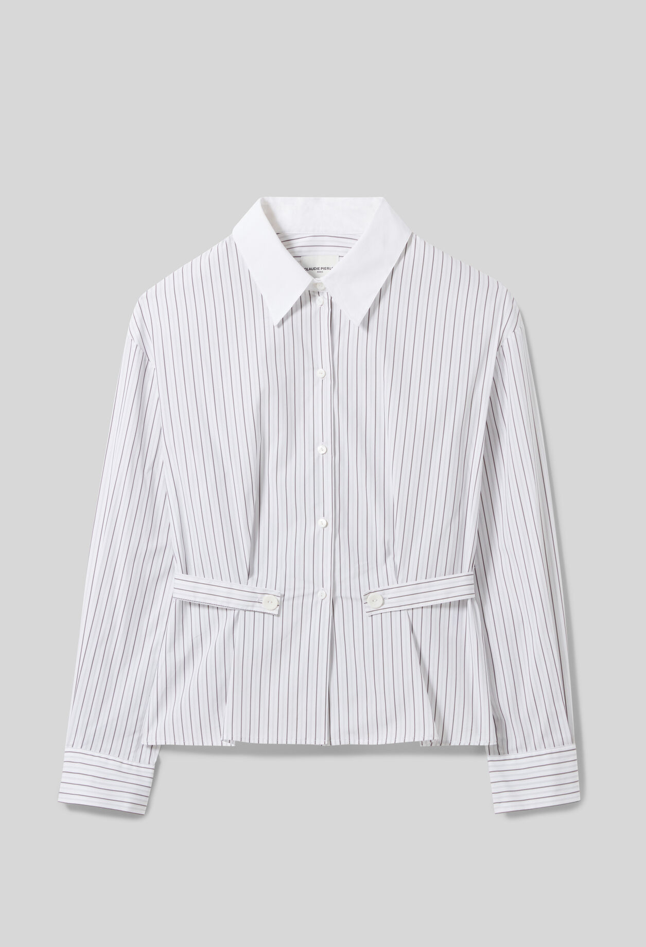 Chemise popeline rayée