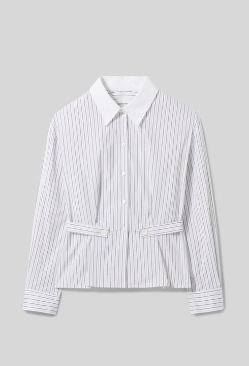 Chemise popeline rayée