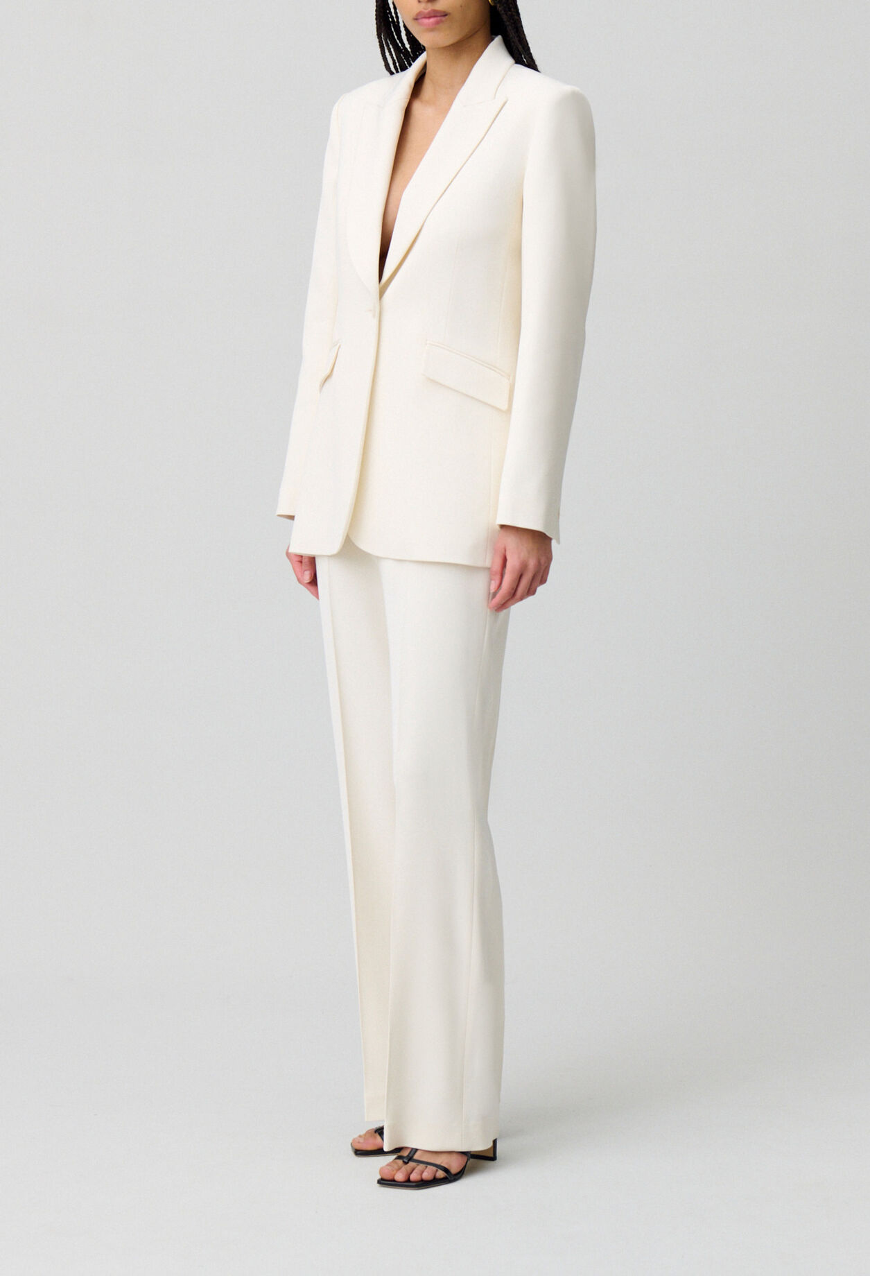 Veste de tailleur cintr&eacute;e