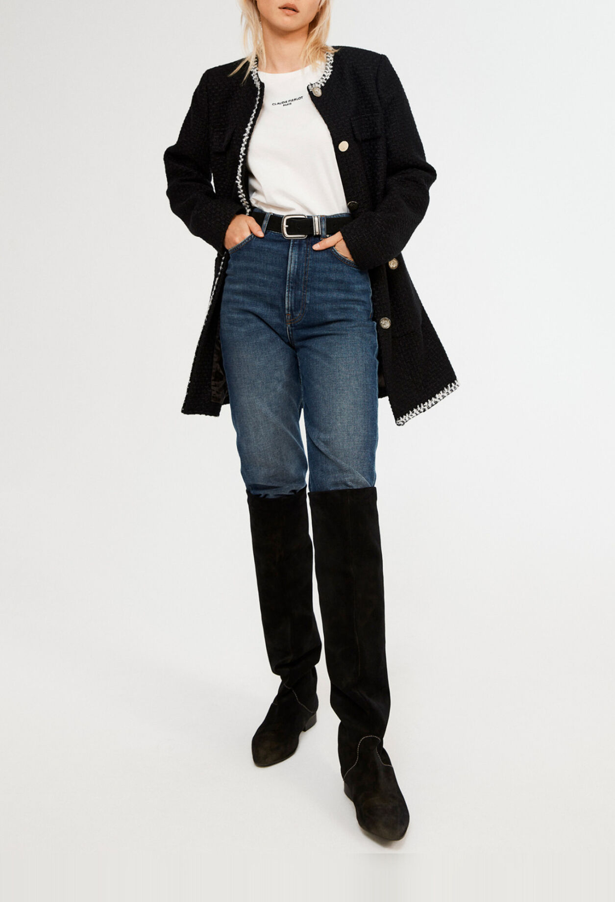 Veste en tweed
