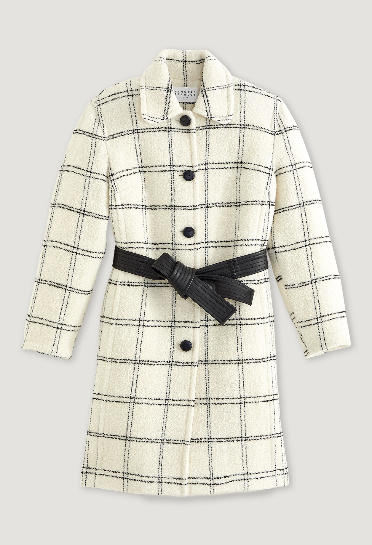 Manteau ceinture pour femme Claudie Pierlot