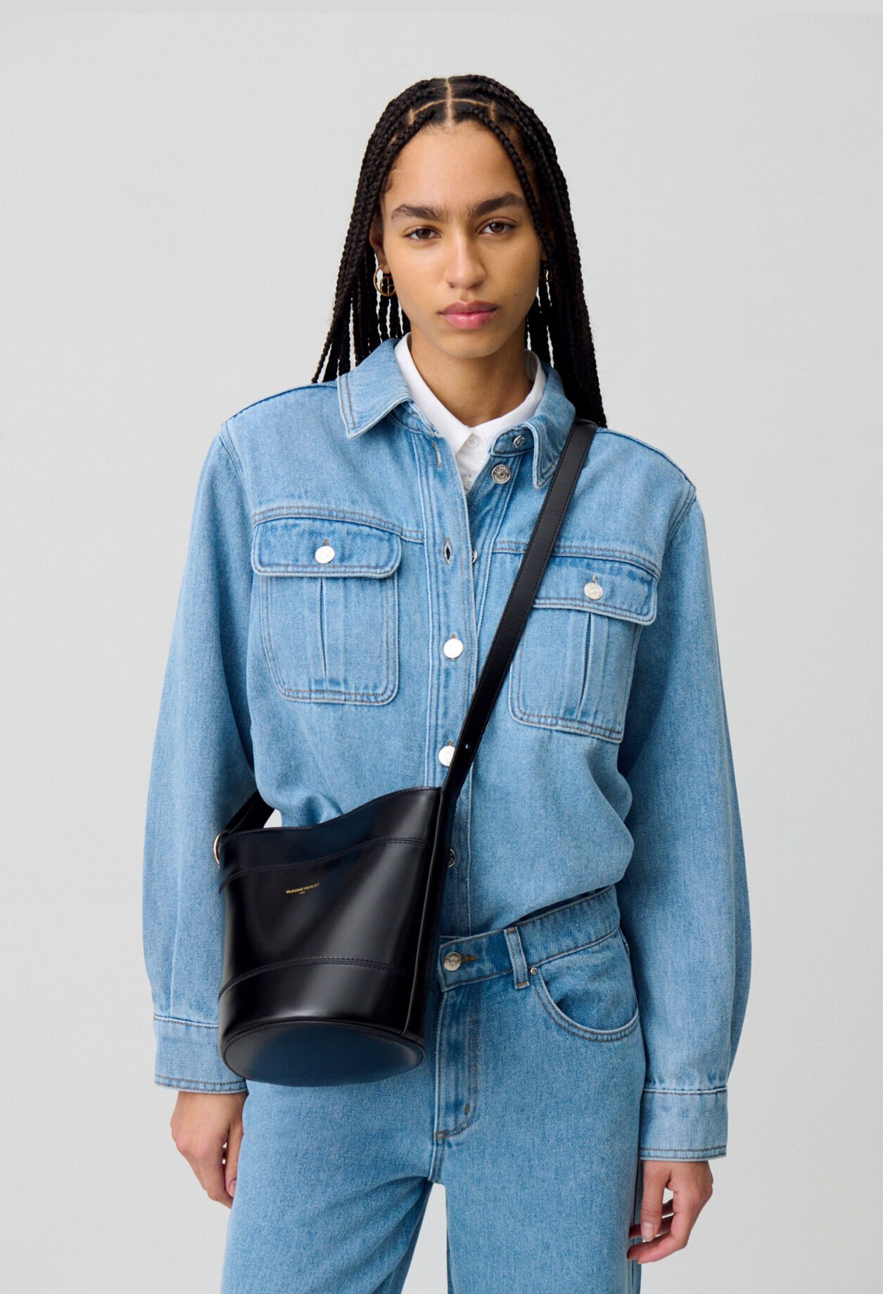 Sac Solveig seau cuir <img class=