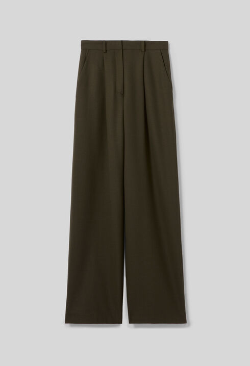 Pantalon large tailleur