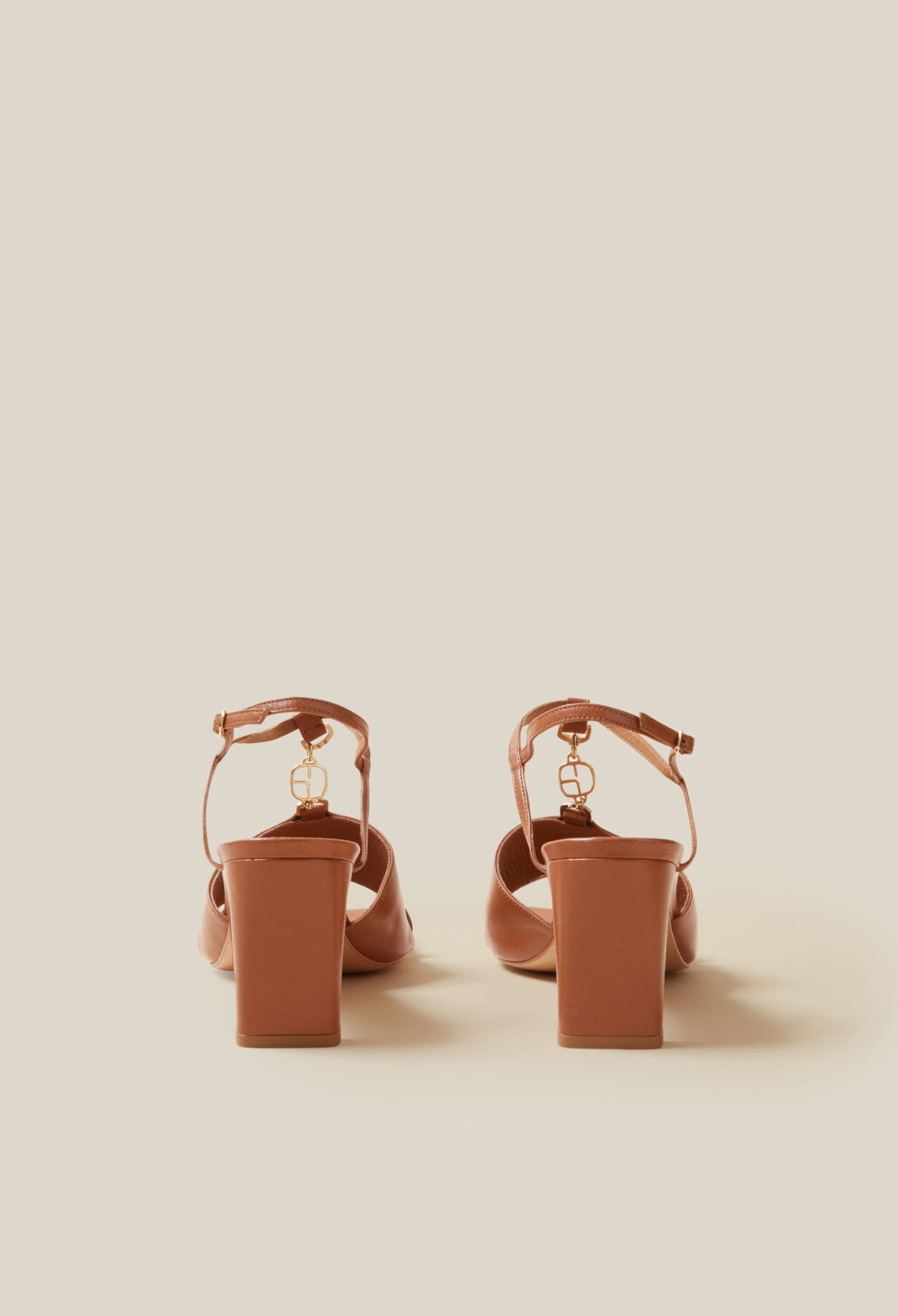 Sandales talon bijou CP