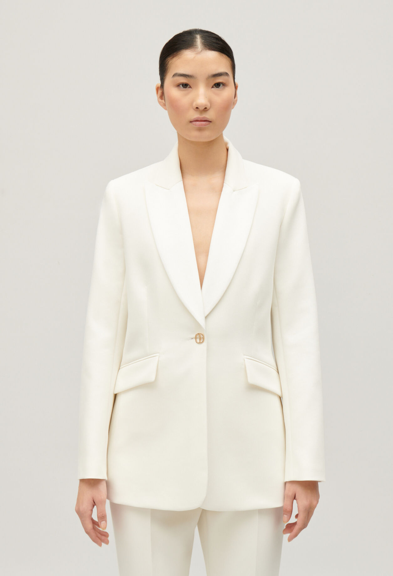 Veste tailleur bimatieres pour femme Claudie Pierlot