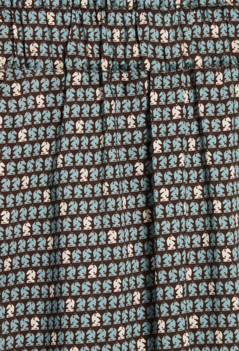 Pantalon fluide satiné