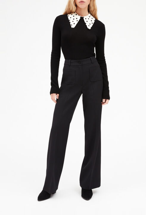 Pantalon évasé