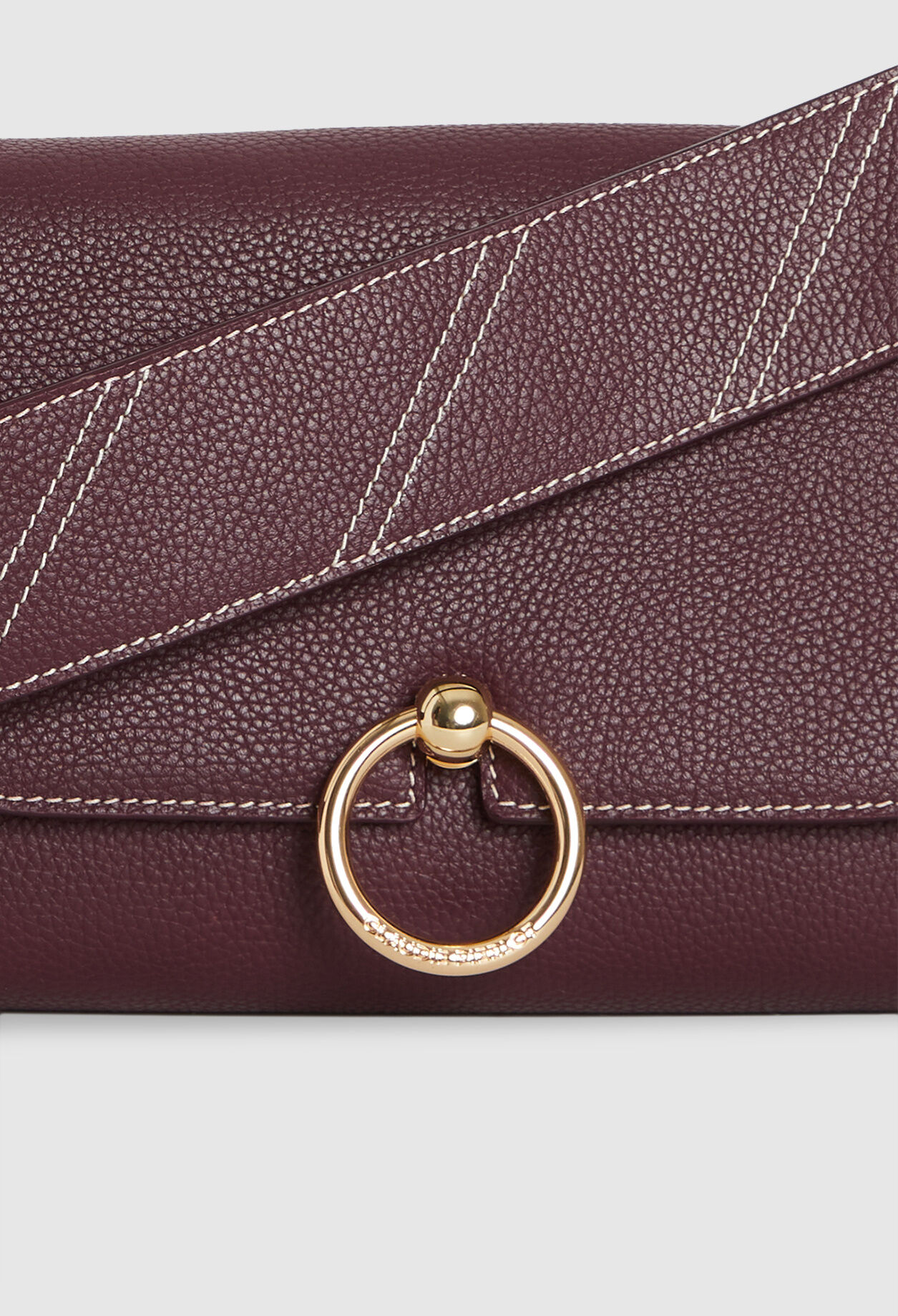 Sac Anouchka bordeaux cuir