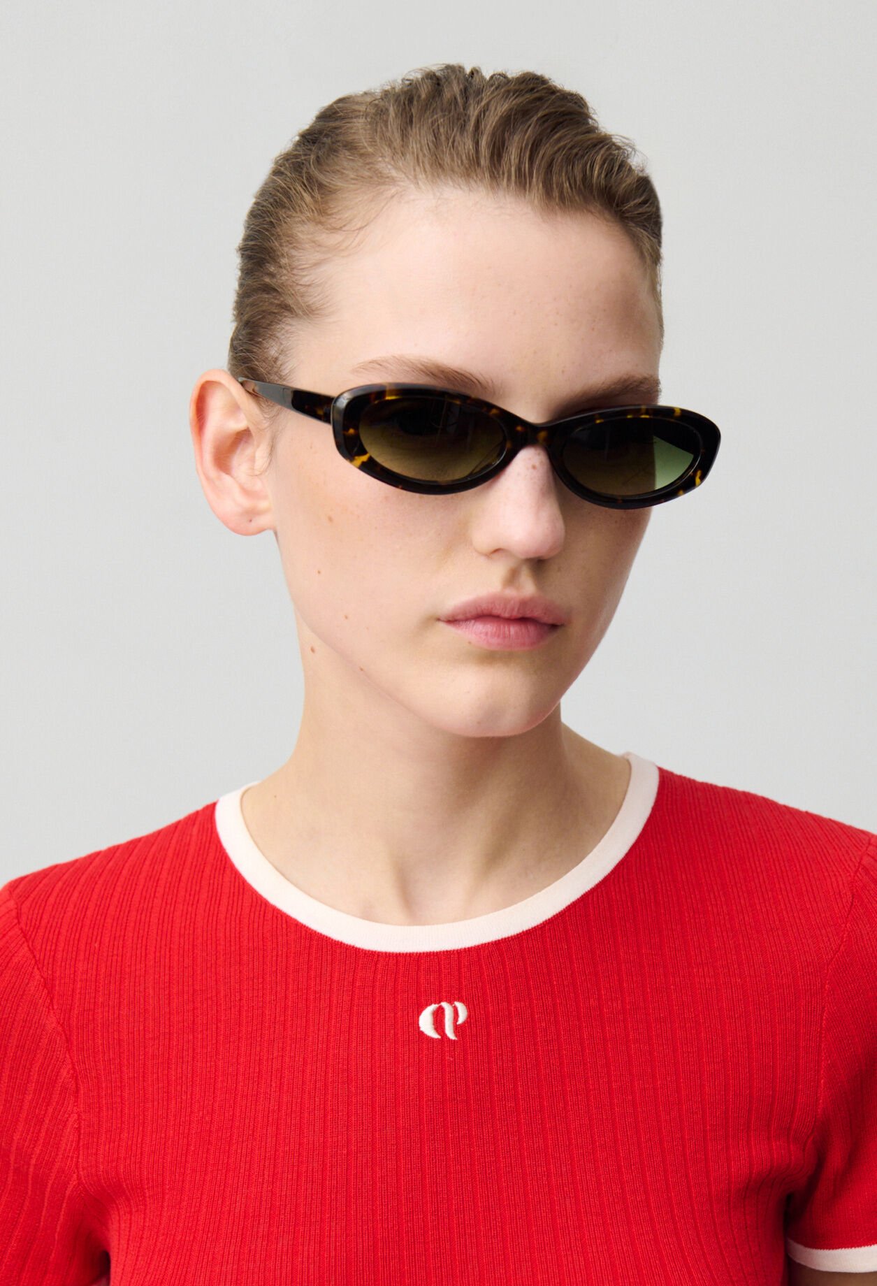 Lunettes de soleil ovales Agatha