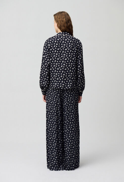 Chemise fluide courte