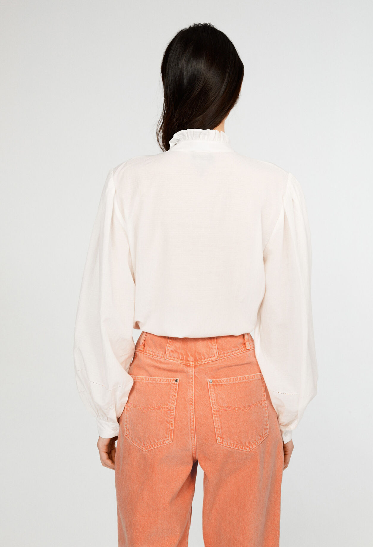 Blouse à plastron