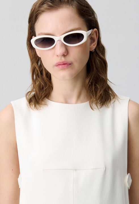 Lunettes de soleil ovales Agatha