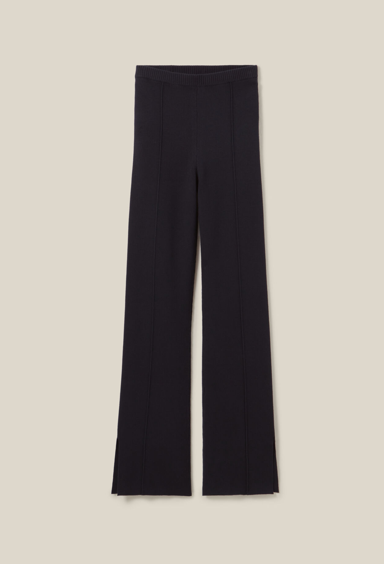 Pantalon maille marine