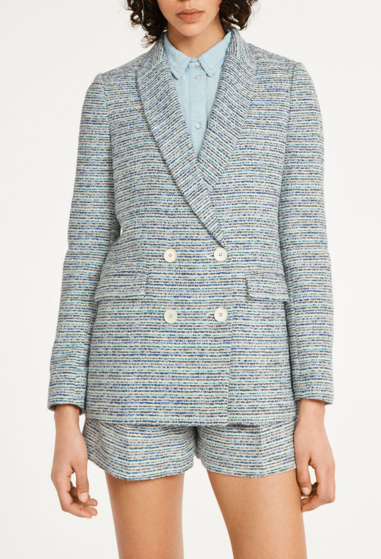 Veste à rayures