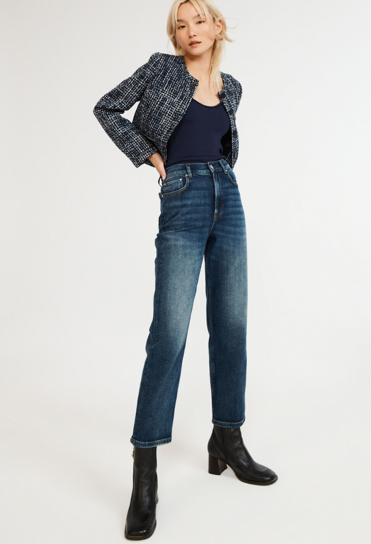 Veste en tweed