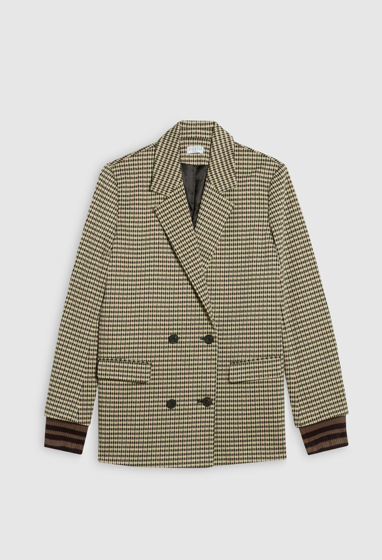 Veste à carreaux