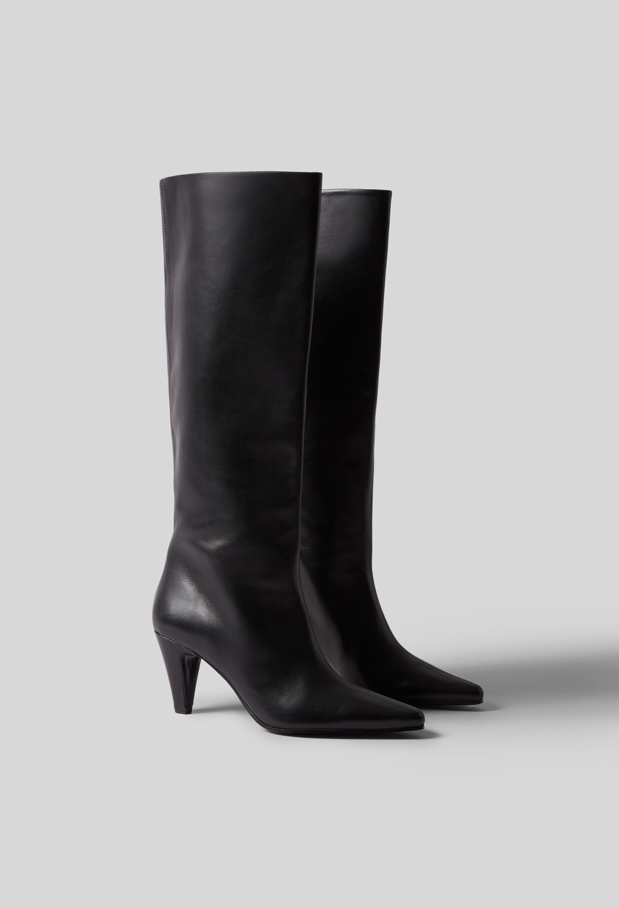 Bottes hautes cuir
