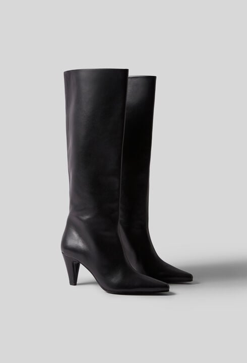 Bottes hautes cuir