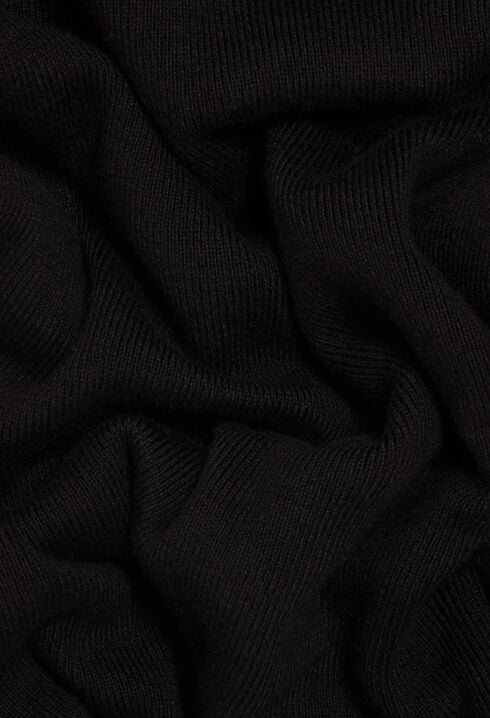 Robe asymétrique maille