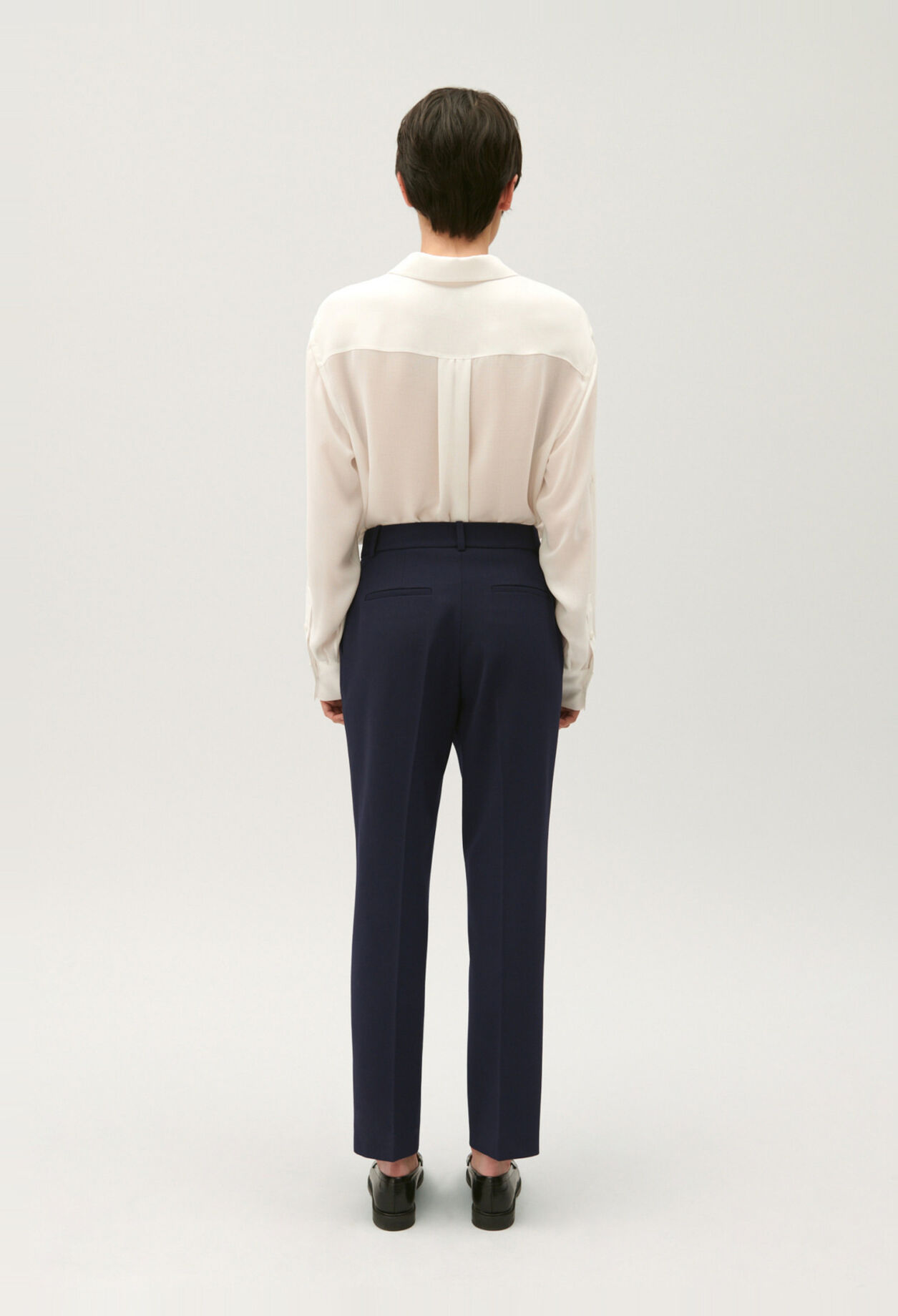 Pantalon tailleur cigarette
