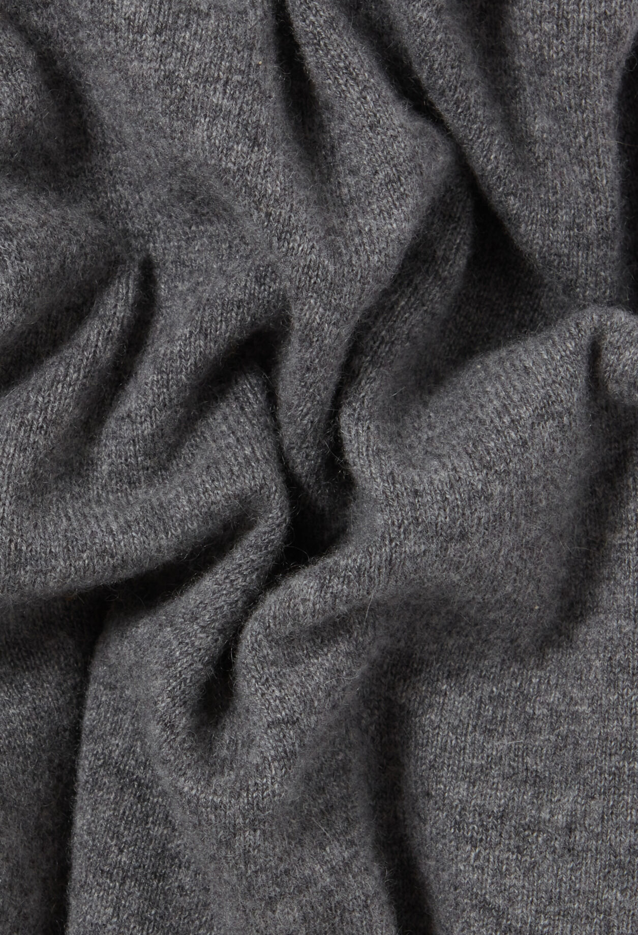 Pantalon fluide cachemire gris