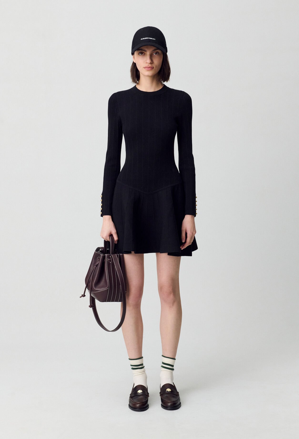 Robe courte patineuse