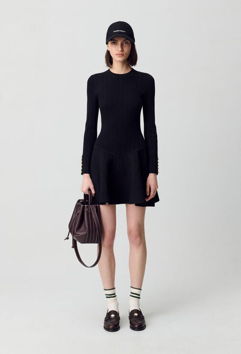 Robe courte patineuse