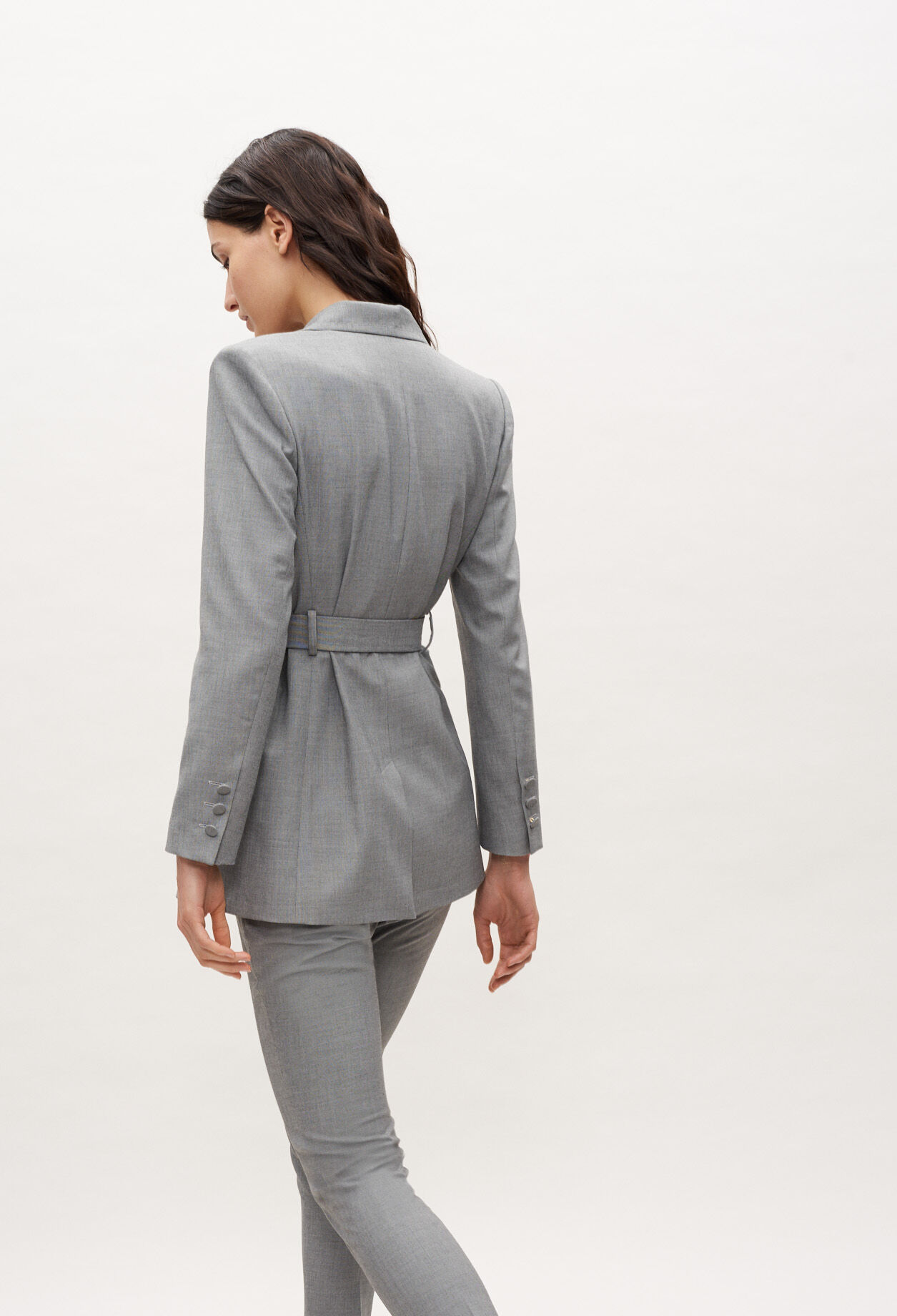 Veste croisée cintrée