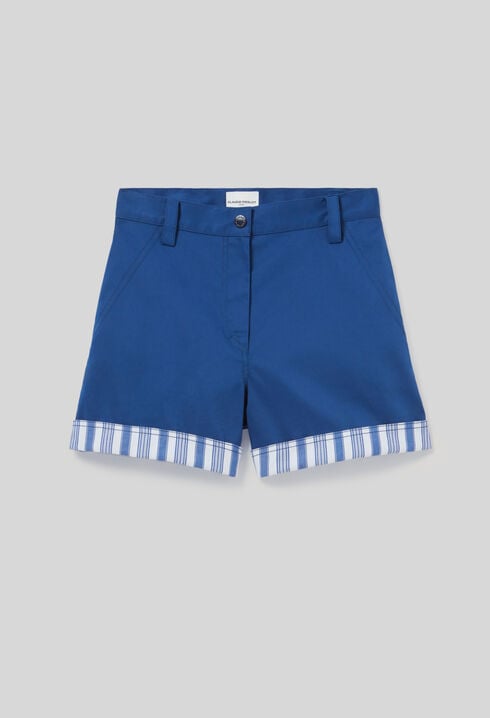 Short ourlets à rayures