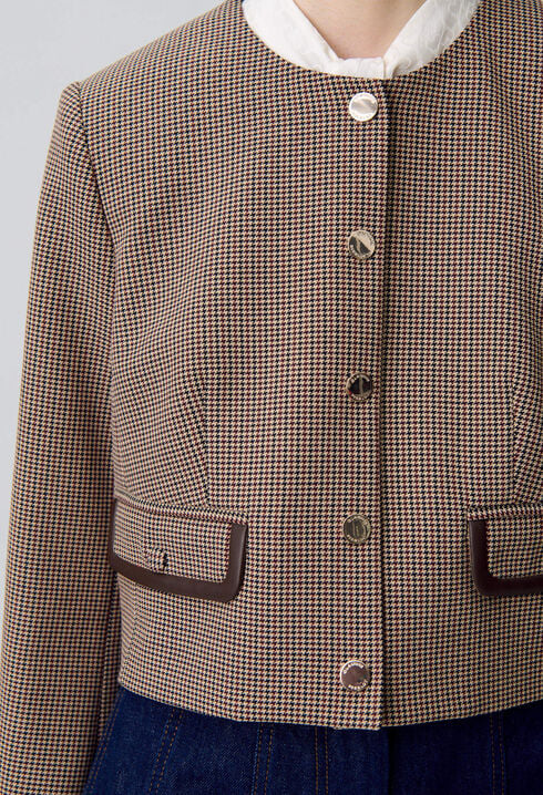 Veste boîte courte