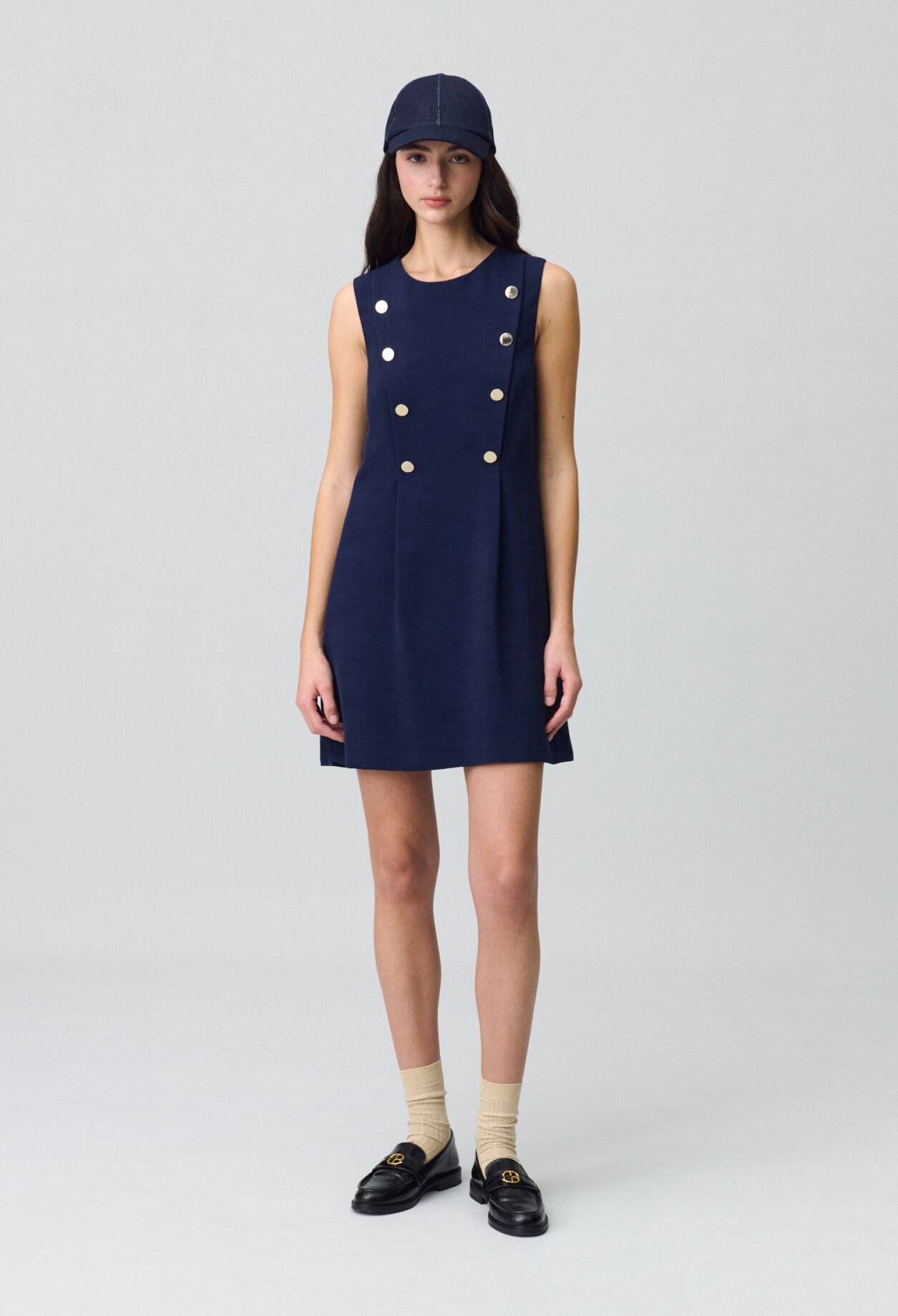 Robe courte ajustée