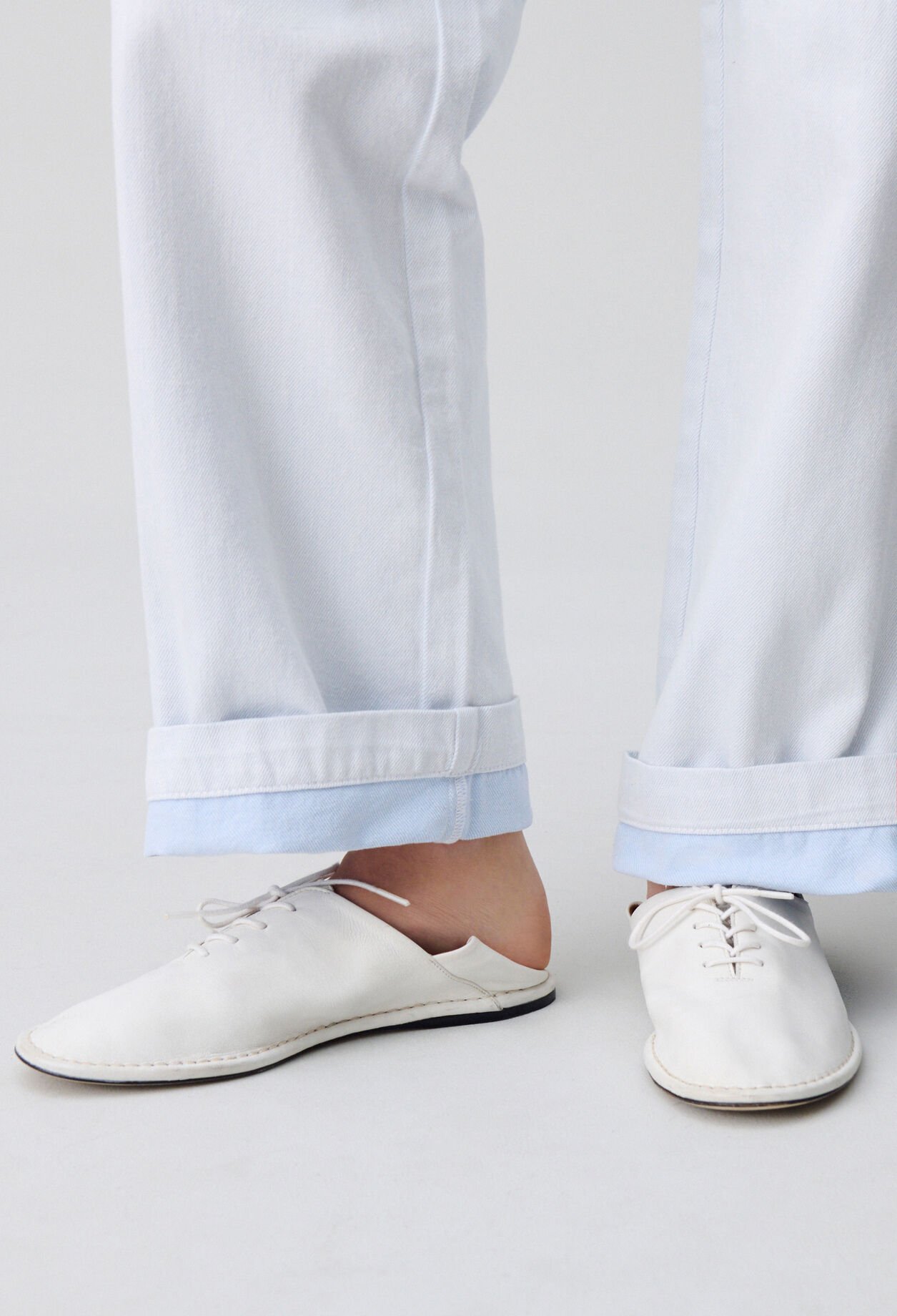 Derbies cuir souple