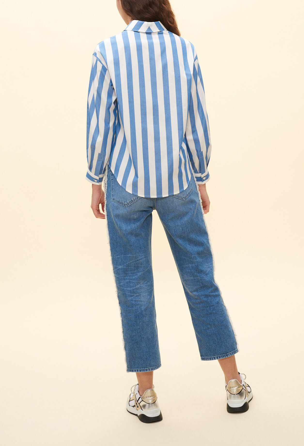 Chemise loose rayée