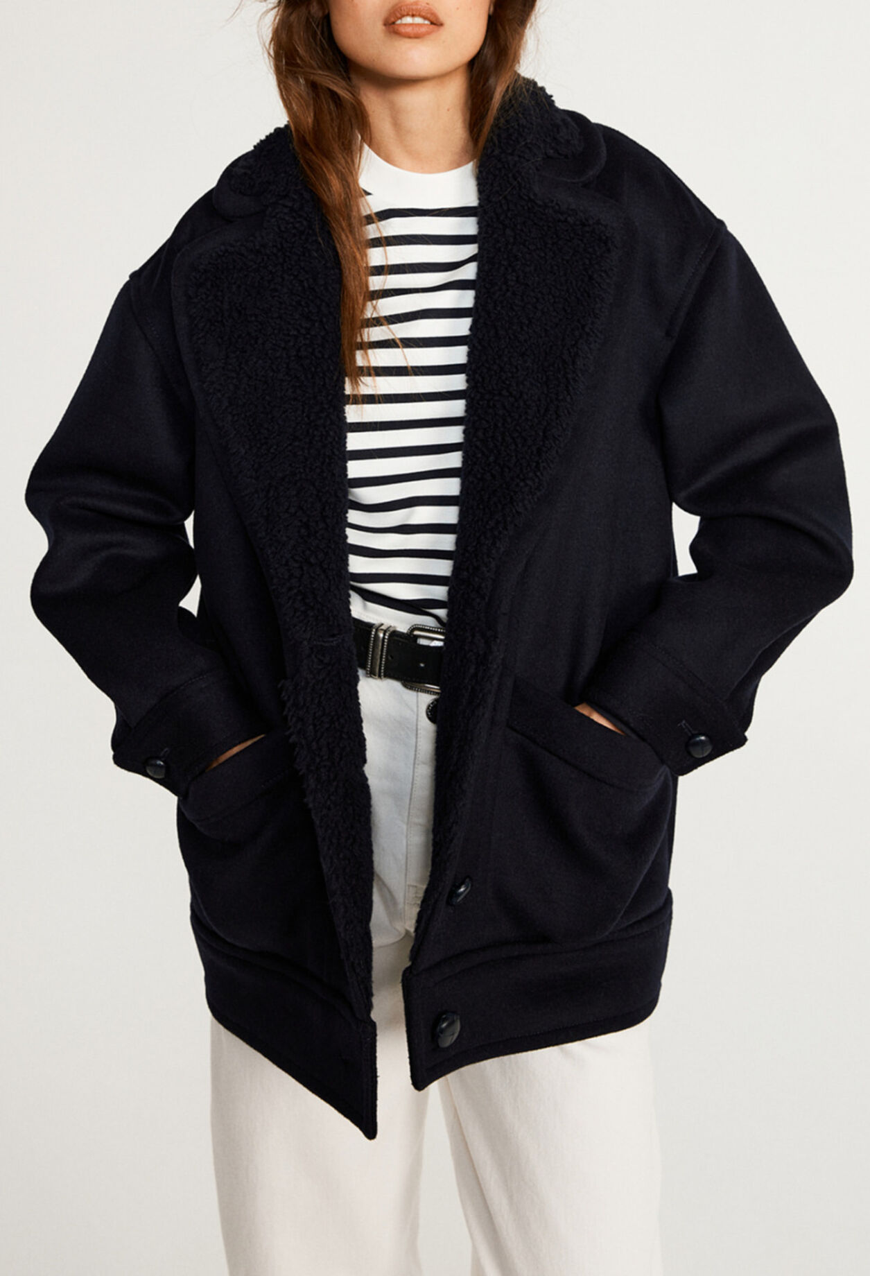 Manteau en laine