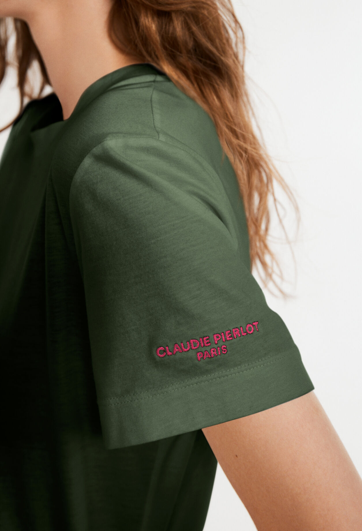 Basket claudie pierlot verte online