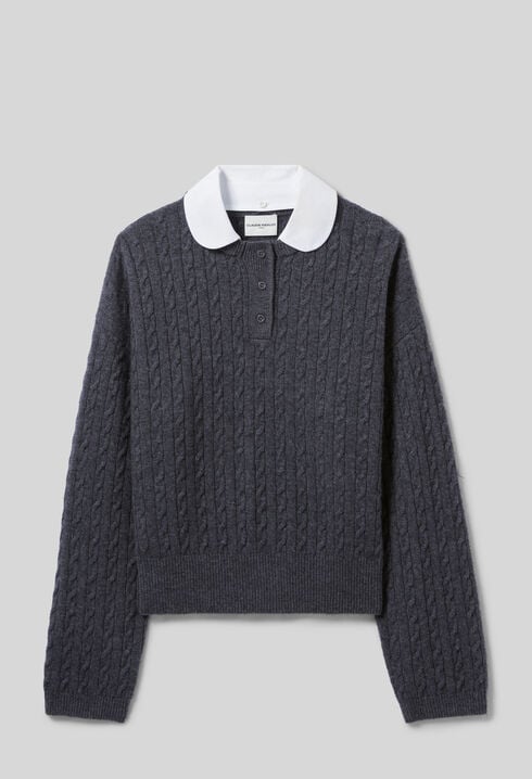 Pull col claudine
