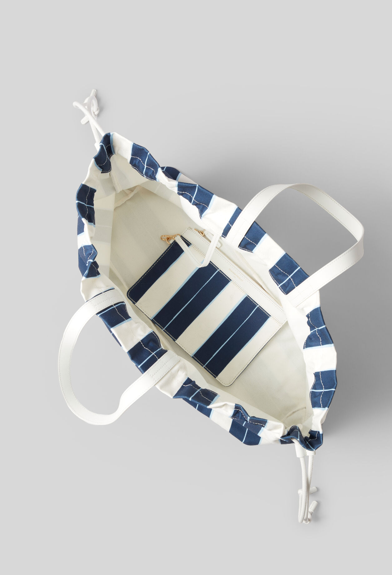 Grand sac cabas rayé
